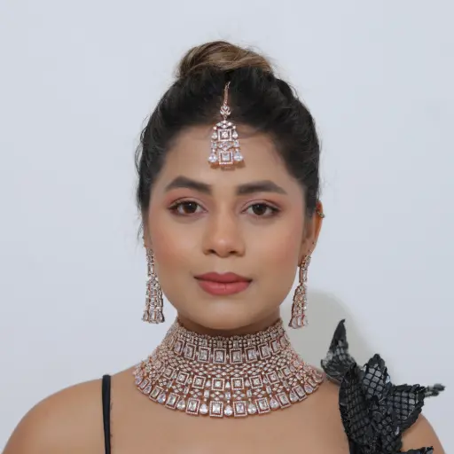 [0002] American Diamond Bridal Set